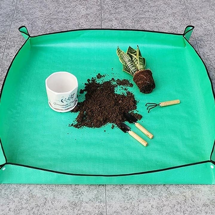 Mata do przesadzania kwiatów 100x100